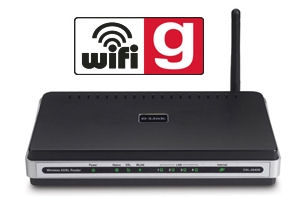 D-Link DSL-2640B Modem and wireless router
